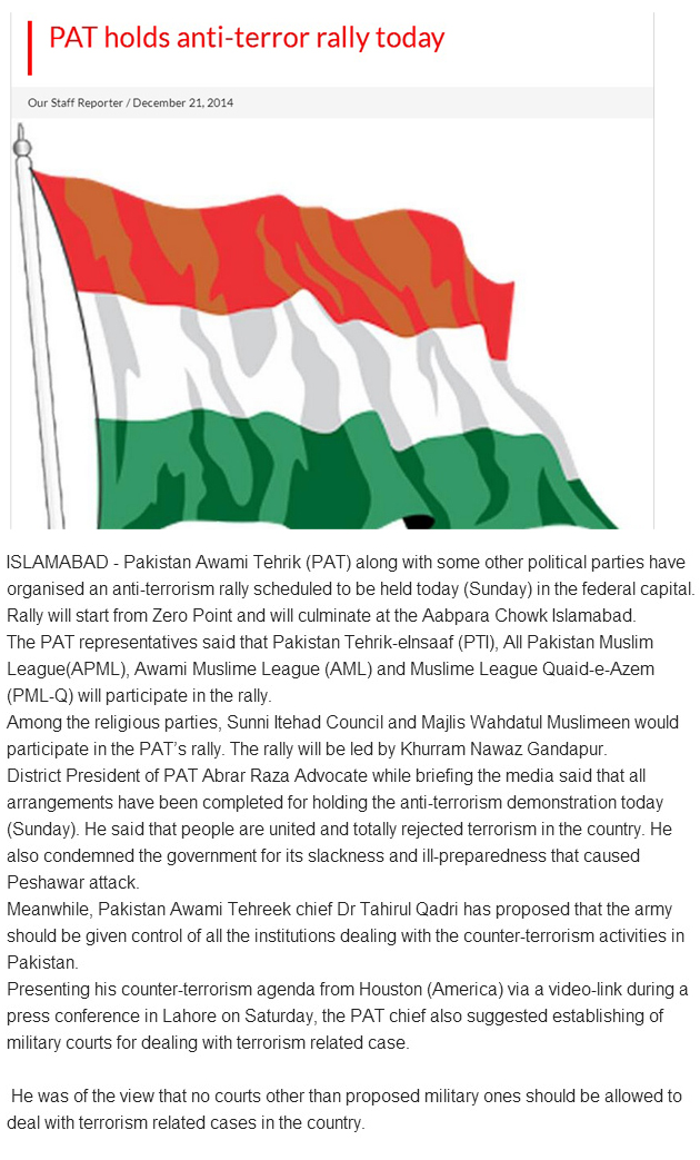 Minhaj-ul-Quran  Print Media CoverageDaily The Nation Page-3